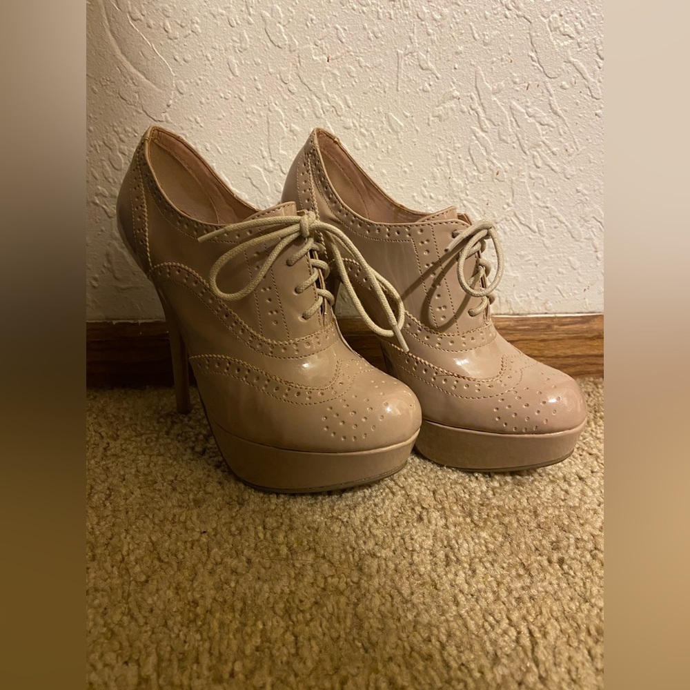 Tan High Heels!